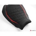 LUIMOTO HEX-R Rider Seat Cover for DUCATI PANIGALE V4 / S / R / Speciale (18-21) LUIMOTO HEX-R Rider Seat Cover for DUCATI PANIGALE V4 / S / R / Speciale (18-21)